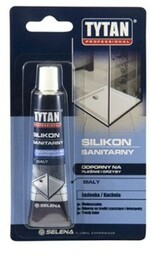 TYTAN Silikon sanitarny 20 ml biały