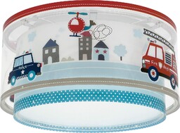 Lampa sufitowa dla dzieci Dalber Police Cars, lampa