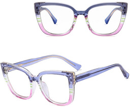 Stylion Damskie okulary kocie oczy zerówki do komputera