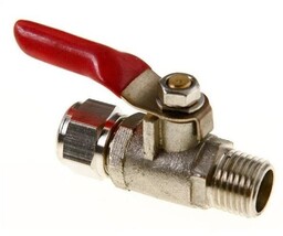 Aquafilter SEWBV1414 Mosiężny zawór kulowy 1/4" pod przewód
