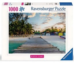 RAVENSBURGER Puzzle Piękne Wyspy Malediwy (1000 elementów)