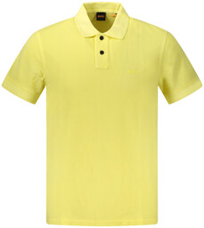 HUGO BOSS POLO KRÓTKI RĘKAW MĘSKI ŻÓŁTY