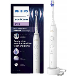 Szczoteczka PHILIPS SONICARE Sonicare 6100 HX7400/01 Biały