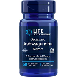 Ashwagandha Optymalizowany Ekstrakt (bez stymulantów), 60 kaps.