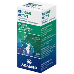 Recigar Active 1,5 mg/dawkę Roztwór doustny, 100 dawek