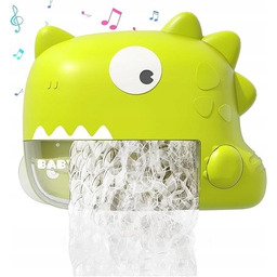 ZABAWKA DO KĄPIELI Dinozaurowa Maszynka do Baniek Mydlanych