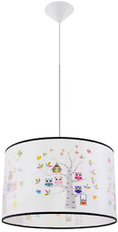 Lumes Lampa wisząca dla dzieci w sówki -