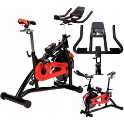 Rower Spinningowy Mechaniczny Regulowany Koło 18kg Treningowy