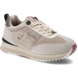 Anekke Sneakersy damskie, ze skóry naturalnej zamszowej sznurowanie