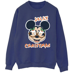 Disney Męska Świąteczna Bluza Z Okularami Myszki Miki
