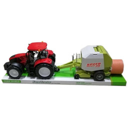 Traktor z belownicą Macyszyn Toys zabawka rolnicza