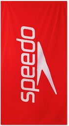 Speedo logo towel czerwony