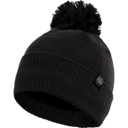 Czapka zimowa PIT BULL BUBBLE SMALL LOGO czarna