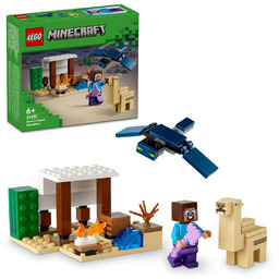LEGO MINECRAFT 21251 EKSPEDYCJA PUSTYNNA STEVE''A POSTAĆ KLOCKI