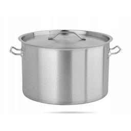 Garnek gastronomiczny z pokrywą 32 L 40x26 cm
