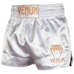 Venum Spodenki Muay Thai Classic Shorts Białe