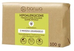 BARWA_Hipoalergiczne tradycyjne polskie szare mydło Mniszek Lekarski 100ml