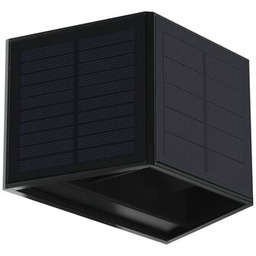 ELIGHT Kinkiet zewnętrzny solarny Wings EKO9098 Czarny