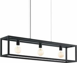 EGLO Lampa wisząca Kirkcolm, 3-punktowa lampa wisząca
