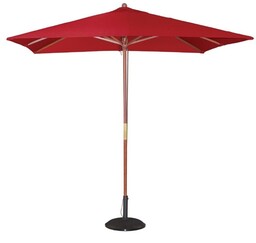 Bolero Parasol kwadratowy 2,5 m czerwony I Bolero