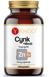 YANGO Cynk+Miedź 90vegcaps