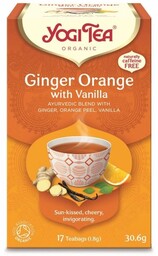 Herbata imbirowo-pomarańczowa z wanilią GINGER ORANGE WITH VANILLA,