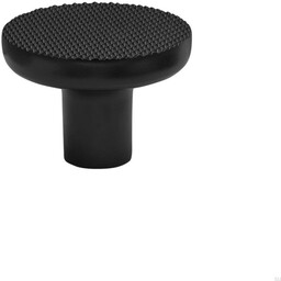 Gałka meblowa Vibe Grip 38 Metalowa Czarna Matowa