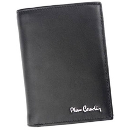 Duży, Pionowy Portfel Męski Ze Skóry Naturalnej