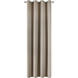 Design91 Gładkie zaciemniające, 8 oczek, miękkie zasłony, nowoczesne,