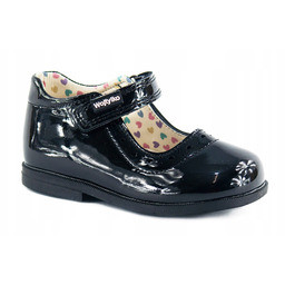 Baleriny Dziewczęce Wojtyłko 1B23722 Czarny 21