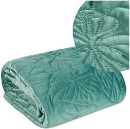 Narzuta 280 x 260 Dekoracyjna Velvet SALVIA1 SZAŁW
