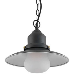 Lindby - Roisin Wisząca Lampa Ogrodowa Dark Grey
