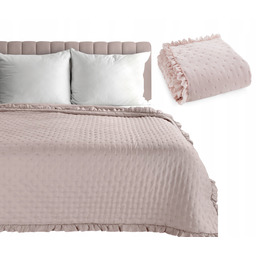 Narzuta Na Łóżko 170x210 Libi 3 Z Falbaną