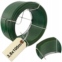 Drut Naciągowy Do Siatek ogrodzeń powlekany Ogrodniczy Pcv