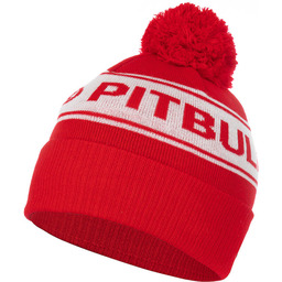 Czapka zimowa PIT BULL VERMEL czerwona