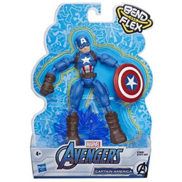 Hasbro, figurka Avengers Band And Flex Captain America