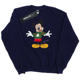 Disney Męska Świąteczna Bluza Z Myszką Miki (L