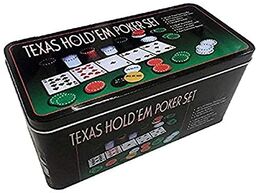AK Sport 603013 Texas Hold''em zestaw do pokera,