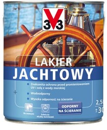 Lakier Jachtowy bezbarwny 2,5 l