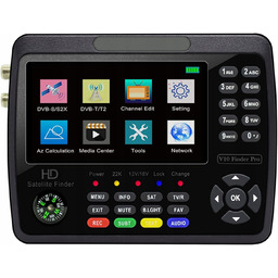 Vislone V10 Pro satelitarny wizjer sygnału Hd DVB-S/S2/S2X/T/T2