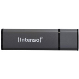 MEMORY DRIVE FLASH USB2 64GB/ANTHRACITE 3521491 INTENSO