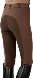 Pfiff Damskie spodnie do jazdy konnej CLIMA brązowy