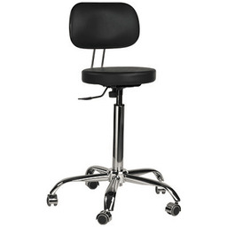 Hoker fryzjerski z oparciem Ayala HO-3