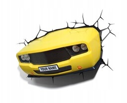 Lampka nocna Maska Samochodu Muscle Car lampa 3D
