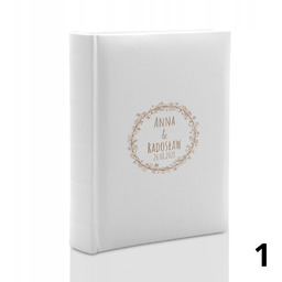 Album ślubny wsuwany na 300 zdjęć 10x15 personalizowany