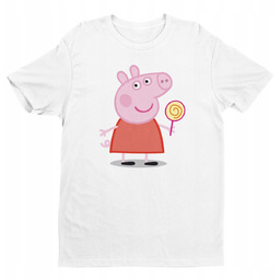 Koszulka Dziecięca-Peppa Świnka -Mix Kolory- 98 Xxs