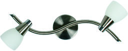Candellux SELIA 92-69986 kinkiet lampa ścienna nikiel mat+chrom