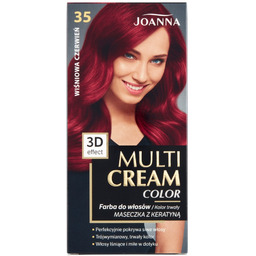 Joanna Multi Cream Color Farba do włosów wiśniowa