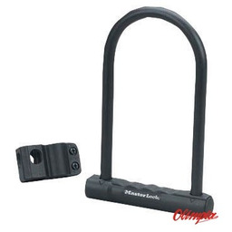 MASTERLOCK Zapięcie rowerowe U-LOCK 12mm 100mm 200mm KLUCZYK
