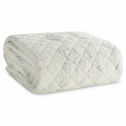 Eurofirany Narzuta dekoracyjna 170x210 Blink 3 biała srebrna